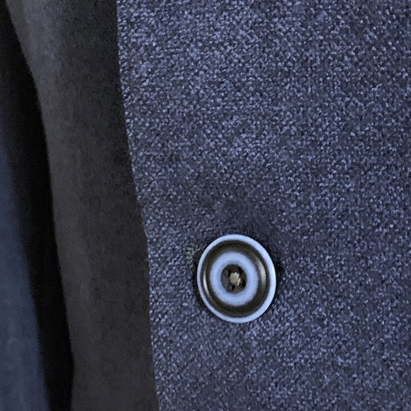 VTG 1960’s Union Made Navy Blue Sport Coat USA - Picture 5 of 15